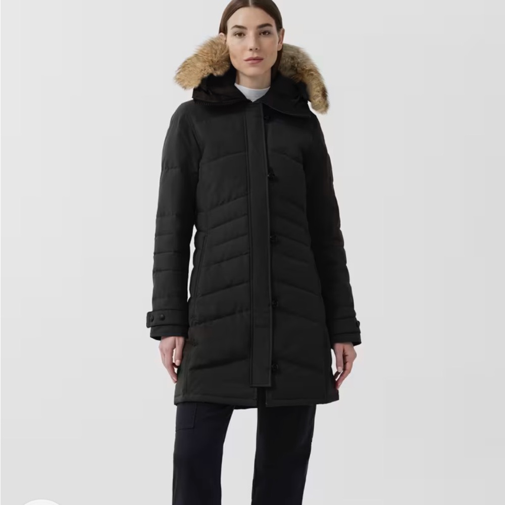 Canada Goose Lorette parka black label